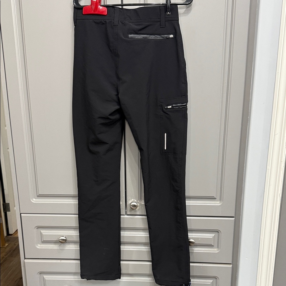 Athletic Works Black Straight Leg Pants - Picture 2 of 5